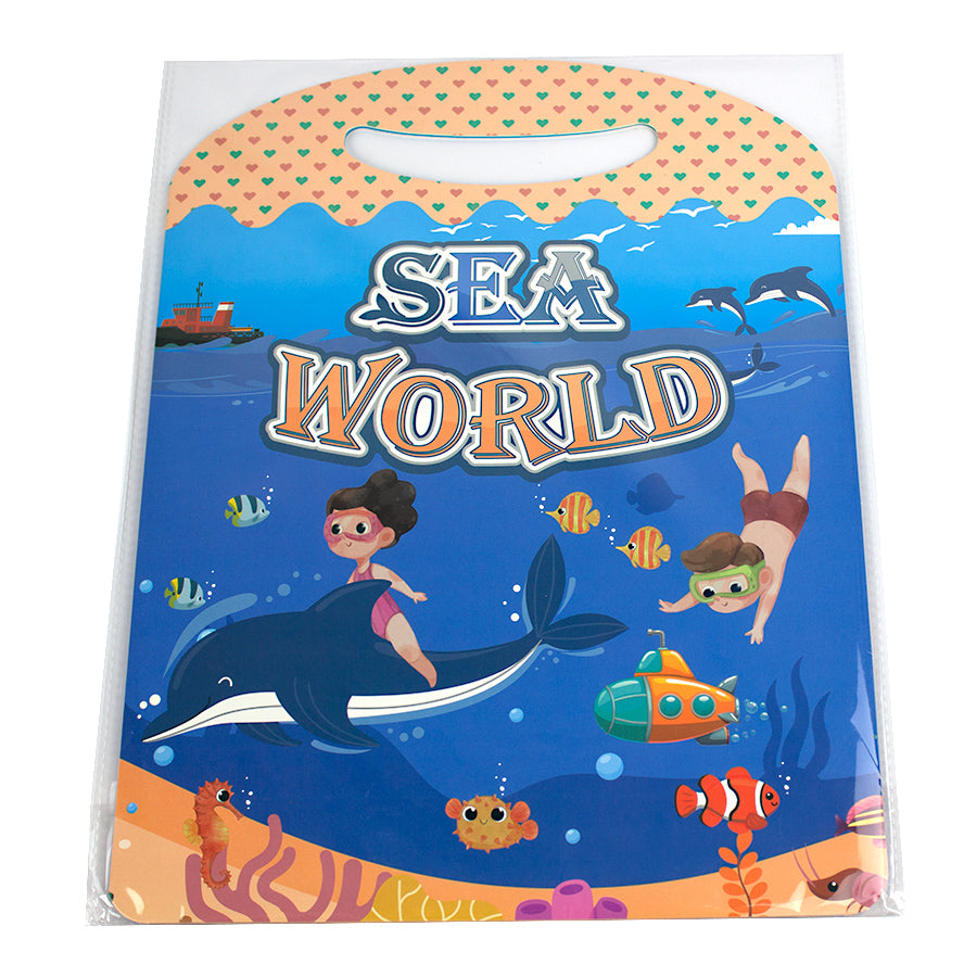 Plansa 30.5x70, stickere, Lumea oceanelor