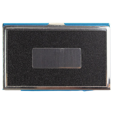 Port carti vizita metal negru 93*57*6 mm