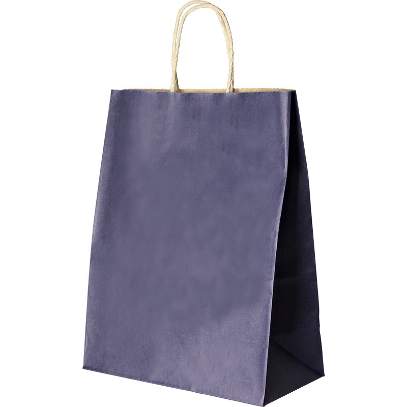 Punga carton 150g kraft 26*33*12 cm -bleumarin