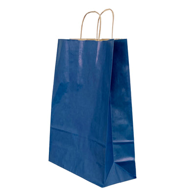 PUNGA HARTIE MANER RASUCIT 18 x 8 x 22 CM ALBASTRU DUNGI/MARO PAPIROTI