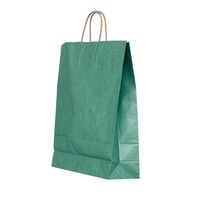 PUNGA HARTIE MANER RASUCIT 32 x 12 x 41 CM VERDE/MARO PAPIROTI