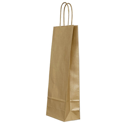 PUNGA HARTIE STICLE  MANER RASUCIT 14 x 8 x 39 CM AURIU/ALB PAPIROTI