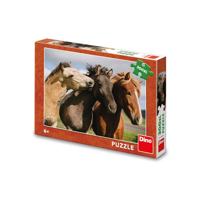 Puzzle 300 piese, Cai - DINO TOYS