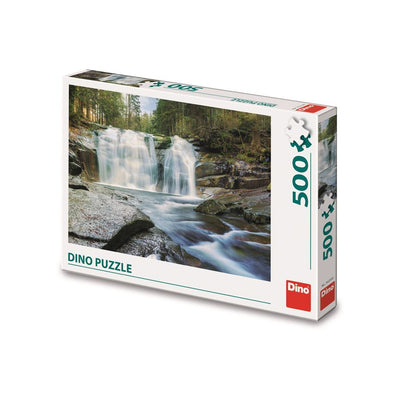 Puzzle 500 piese, Cascada Mumlava - DINO TOYS