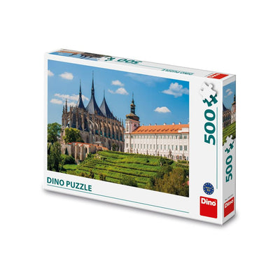 Puzzle 500 piese, Catedrala Sf. Barbara - DINO TOYS