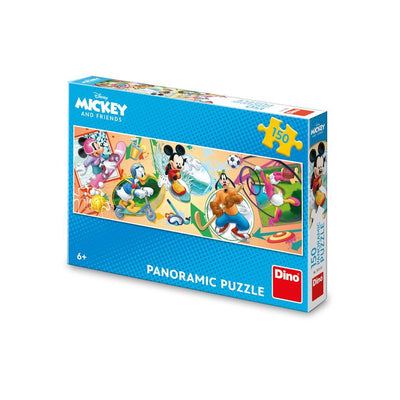 Puzzle 150 piese, panoramic, Micky - DINO TOYS