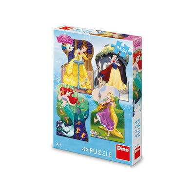Puzzle 4x54 piese, Printese - DINO TOYS