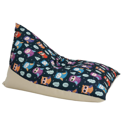Fotoliu puf Relax - bufnite /crem
