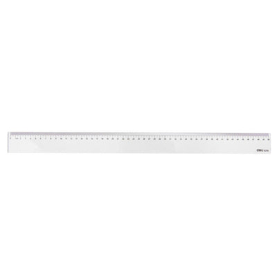 RIGLA 50CM TRANSPARENTA DELI