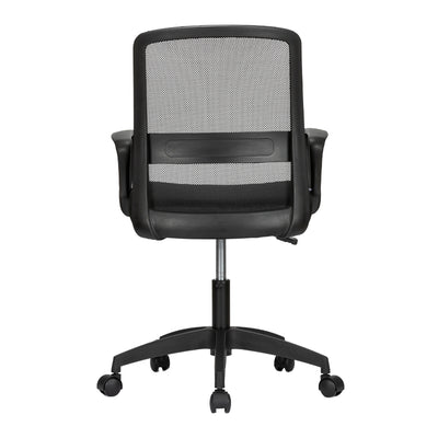 SCAUN BIROU SPATAR MESH, SIST ROTI ABS 4507 NEGRU DELI