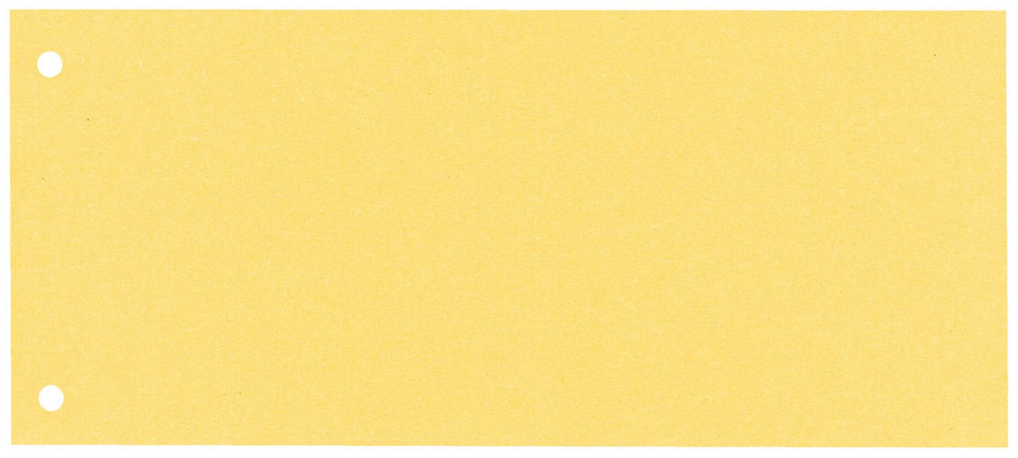 SEPARATOARE CARTON 105*240 MM GALBENE ESSELTE