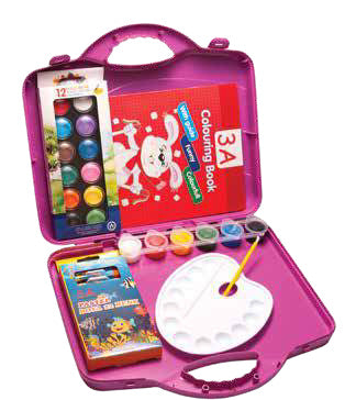 Servieta pictura, 33 piese, cutie plastic Ark