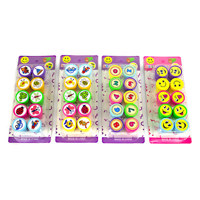 Set 10 stampile 25*32 mm, diverse modele EVOffice