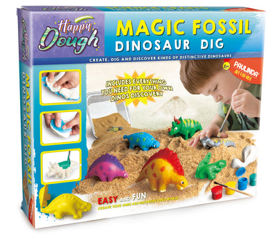 Set creatie plastilina dinozauri Paulinda