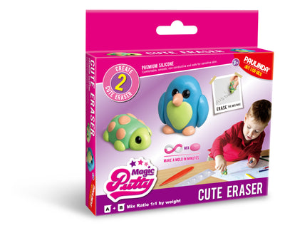 Set creatie plastilina inteligenta radiera cu forme Paulinda