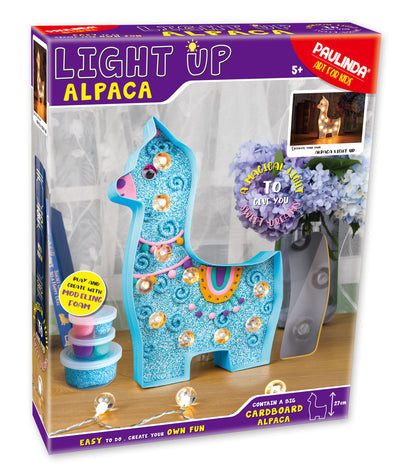 Set creatie spuma modelare si leduri alpaca Paulinda