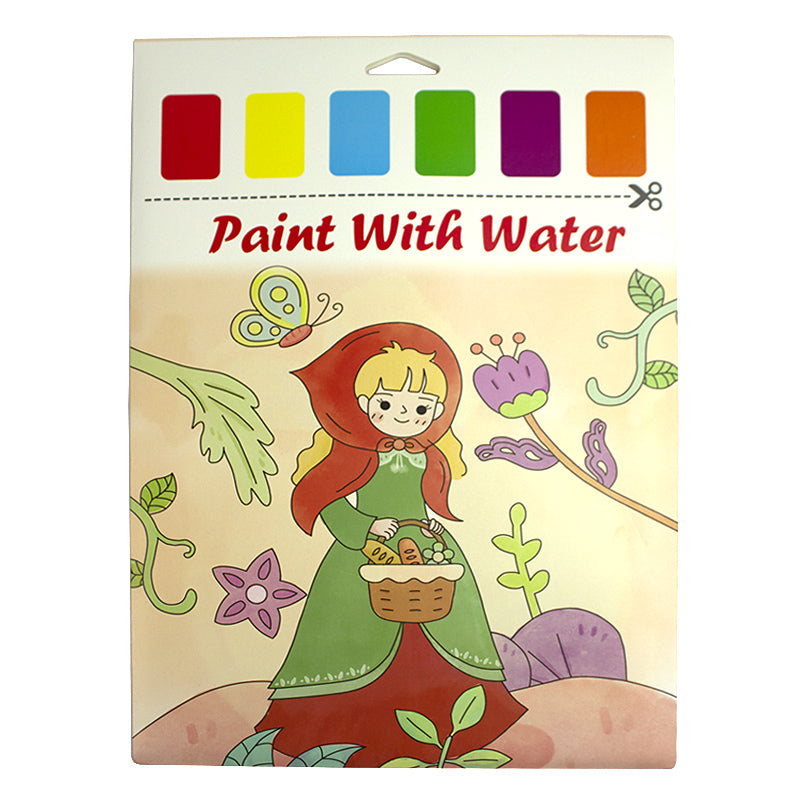 Set de colorat coli colorat, acuarele, pensula EVOffice