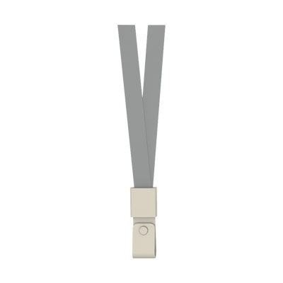 SNUR TEXTIL PENTRU ECUSON GRI CAPSA PVC 450*15MM 12 BUC/SET DELI