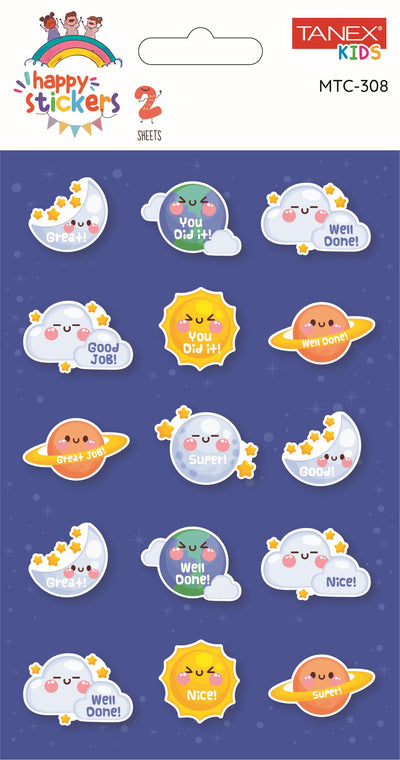 STICKER RECOMPENSE YOU DID IT 2/SET MTC-308 TANEX