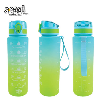 Sticla apa plastic 700 ml green motivationala S-COOL