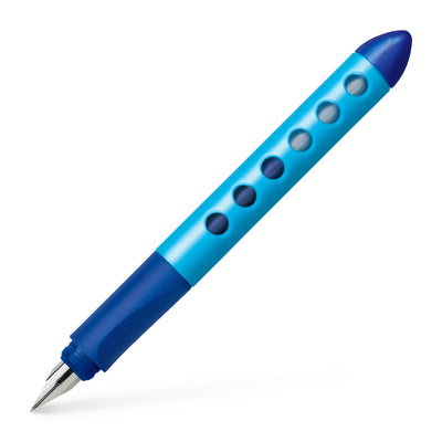 STILOU SCOLAR SCRIBOLINO ALBASTRU STANGACI FABER-CASTELL