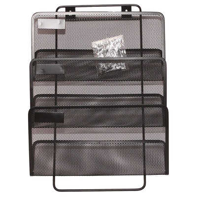 Suport metalic vertical documente perete set 3 tavite EVOffice