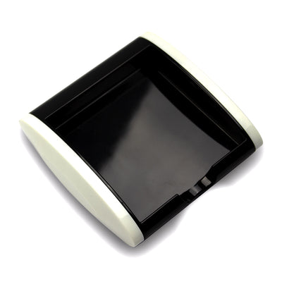 Suport cub hartie plastic alb 8*8*1cm EVOffice