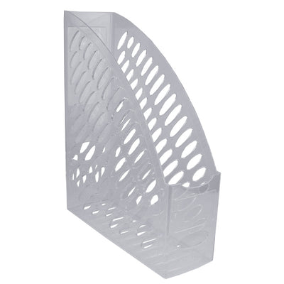 Suport plastic vertical documente transparent 8 cm latime Ark