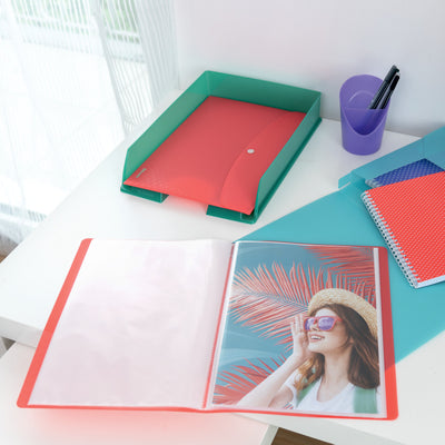 TAVITA DOCUMENTE CORAI RECICLABILA COLOUR'BREEZE ESSELTE