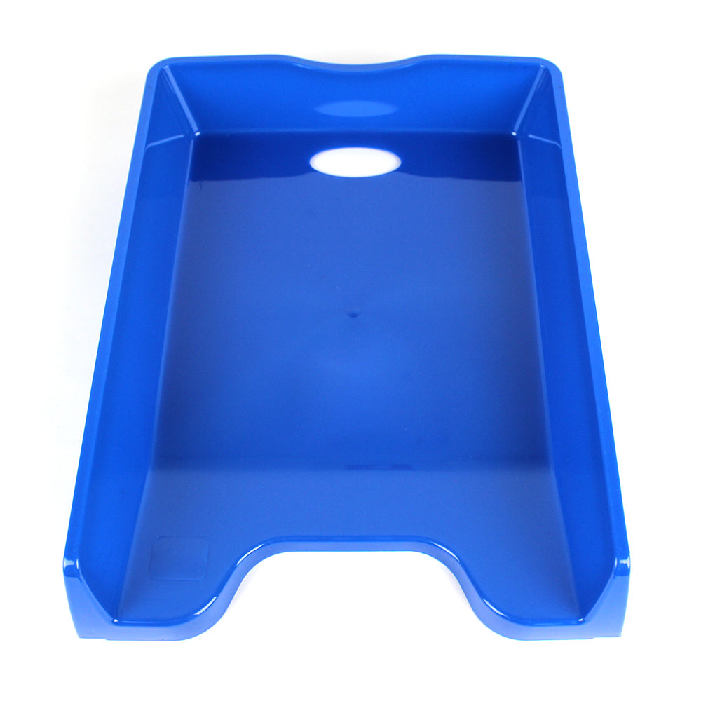 Tavita plastic documente albastru Ark