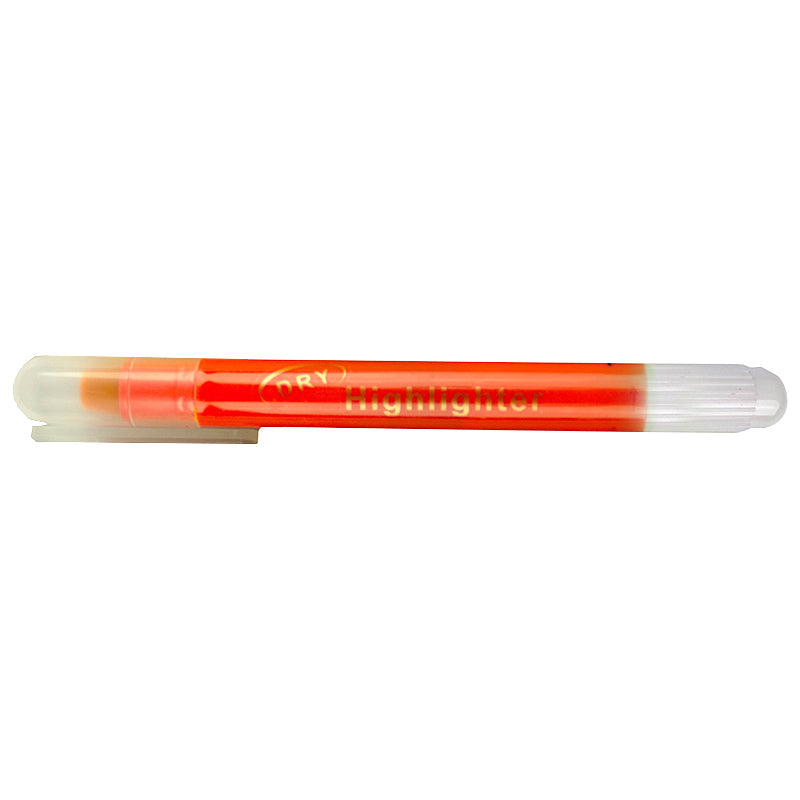 Textmarker portocaliu solid ,tip creion EVOffice