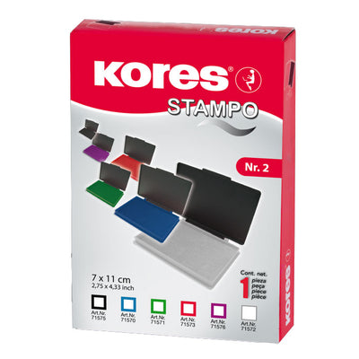 TUSIERA PLASTIC VERDE 7*11CM KORES