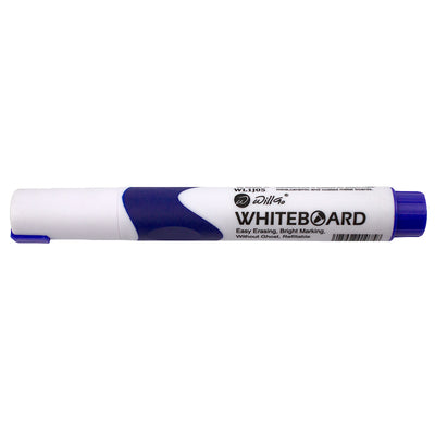 Whiteboard marker albastru cu grip Willgo