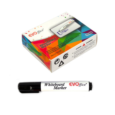 Whiteboard marker negru EVOffice
