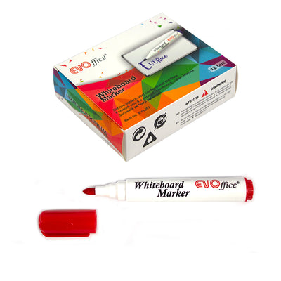 Whiteboard marker rosu EVOffice