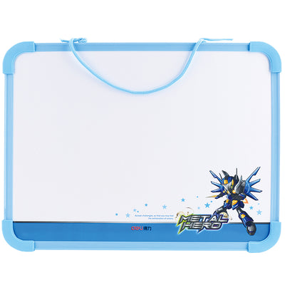 WHITEBOARD SCOLAR CU RAMA PLASTIC 40*30CM DELI