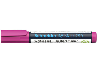 Whiteboard si flipchart marker roz Schneider